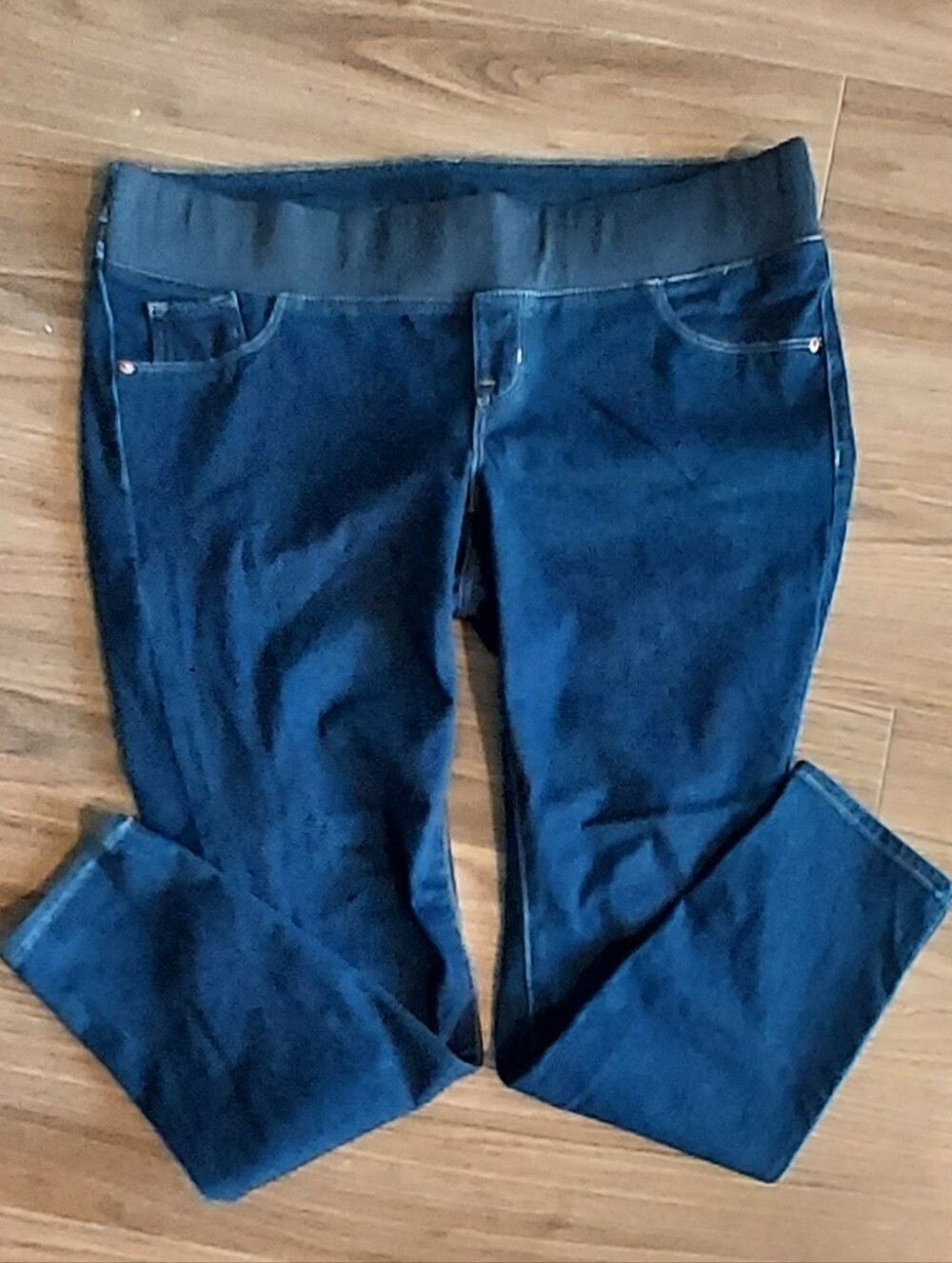 Old Navy Maternity Rockstar Super Skinny Front Low Panel Jeans Jeggings Size 16